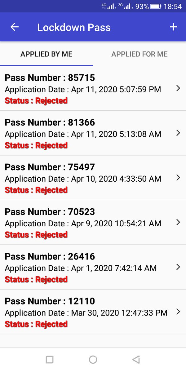  @jaipurpolice : For perusal . Please refer original Twitte and attachment in this tweet. Cannot understand the reason of rejection of my lockdown pass despite being a near emergency not related to  #Covid19 .