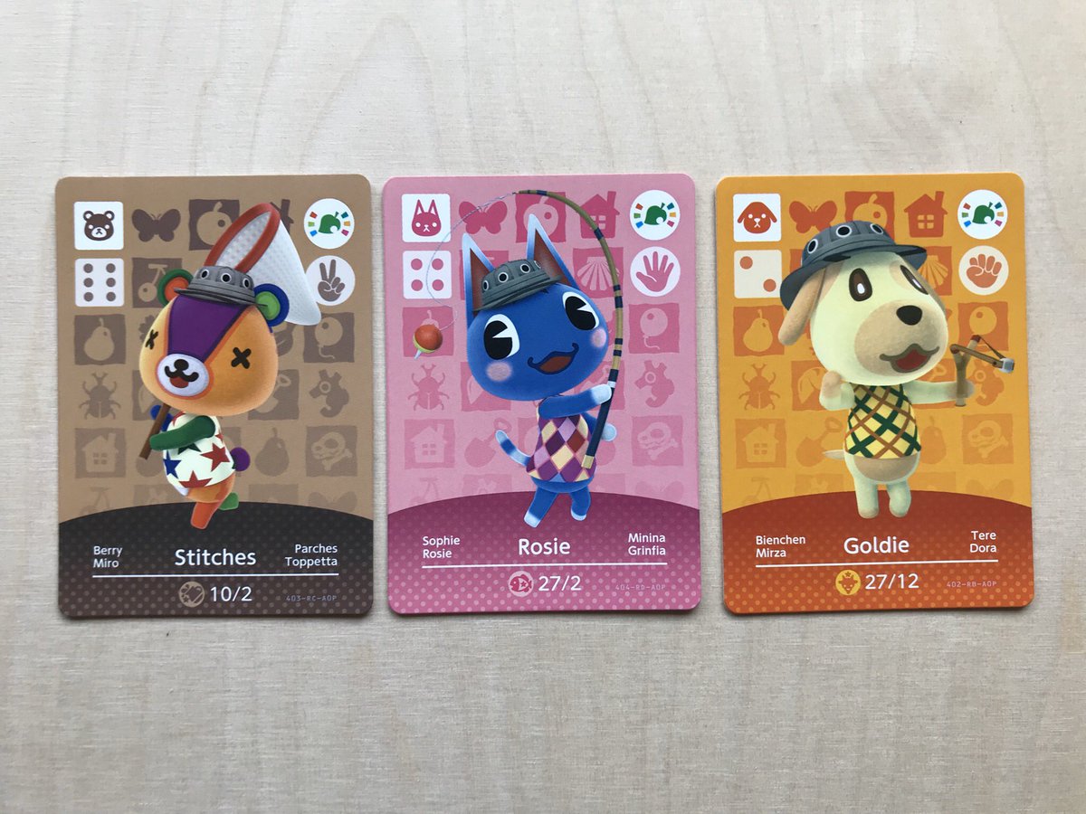 Aaaaand since i don‘t want to make this thread longer than it should be, series 3, 4 and 3 cards from amiibo festival :)  #acnh    #amiibocards  #あつ森