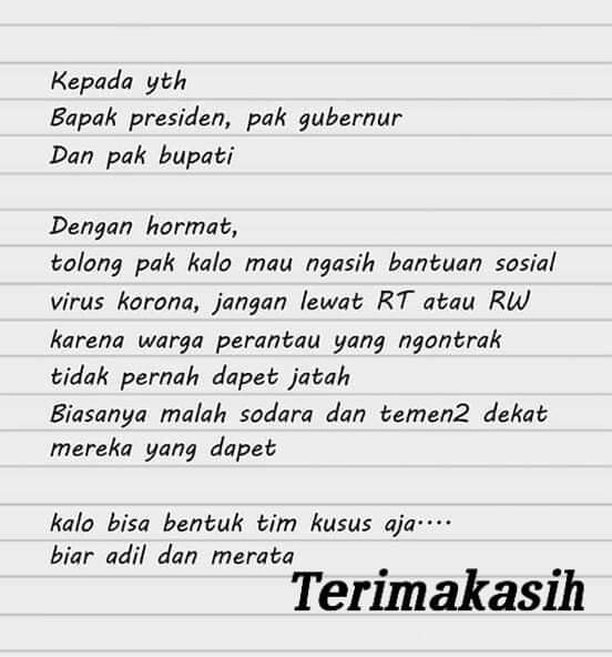 Sekedar inspirasi sebagai renungan