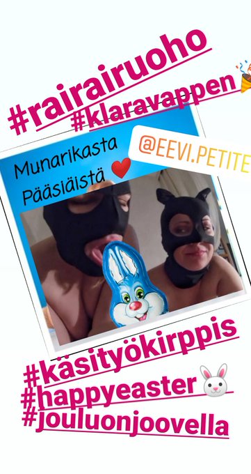 https://t.co/DNfOLh9vUk happy easter 🙏 New videos coming this weekend 😋 #pornhub #suomi #p&auml;&auml;si&auml;inen #HappyEaster<a href="/tag/happy"class="tags"><span>#happy</span></a><a href="/tag/happyweekend"class="tags"><span>#happyweekend</span></a><a href="/tag/happyeaster"class="tags"><span>#happyeaster</span></a><a href="/tag/pornhub"class="tags"><span>#pornhub</span></a><a href="/tag/suomi"class="tags"><span>#suomi</span></a>