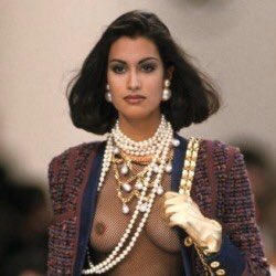 yasmeen ghauri to me she’s one of the most magnificent woman in the world