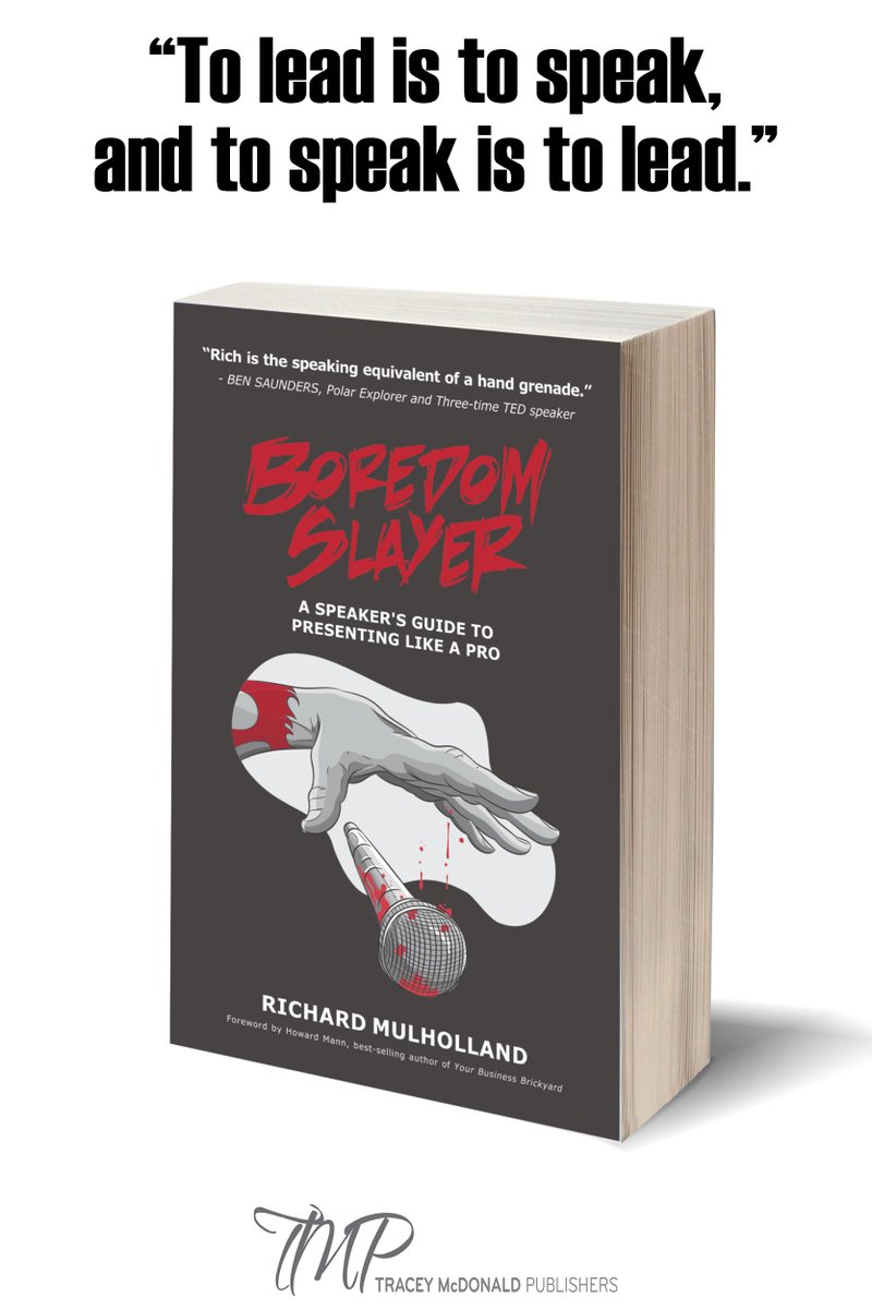 TMPublishers's tweet photo. Use the opportunity of lockdown to learn how to present like a pro with Rich Mulholland's #BoredomSlayer, available as an https://t.co/vxmhrcaoIf: https://t.co/qZjzIM5v6e https://t.co/axvLPB12cc