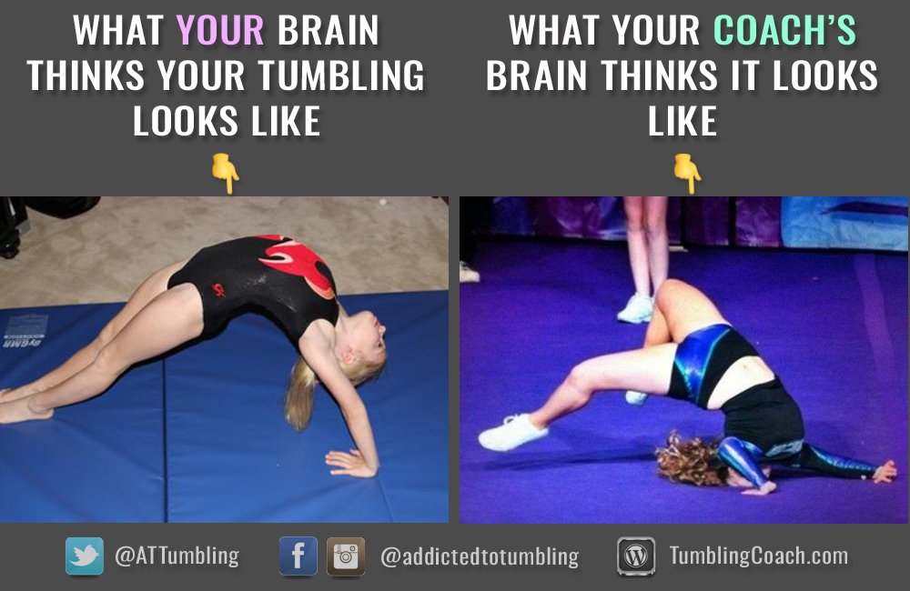 ATTumbling's tweet image. It can be hard to see eye to eye 🧐
#Tumbling #CheerNetflix #gymnastics