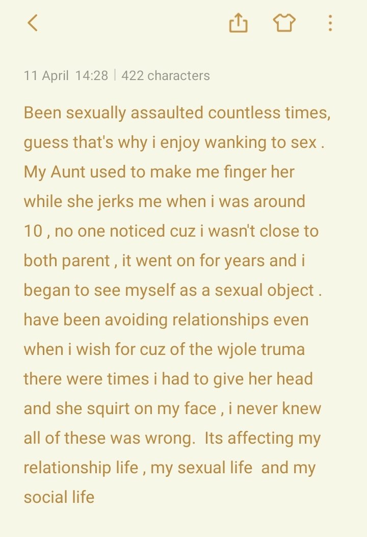 A thread for sexual assault survivors 