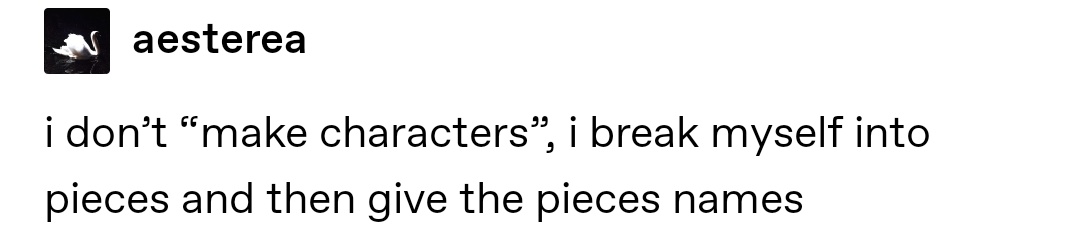 Ahh yes my entire design process for OCs...