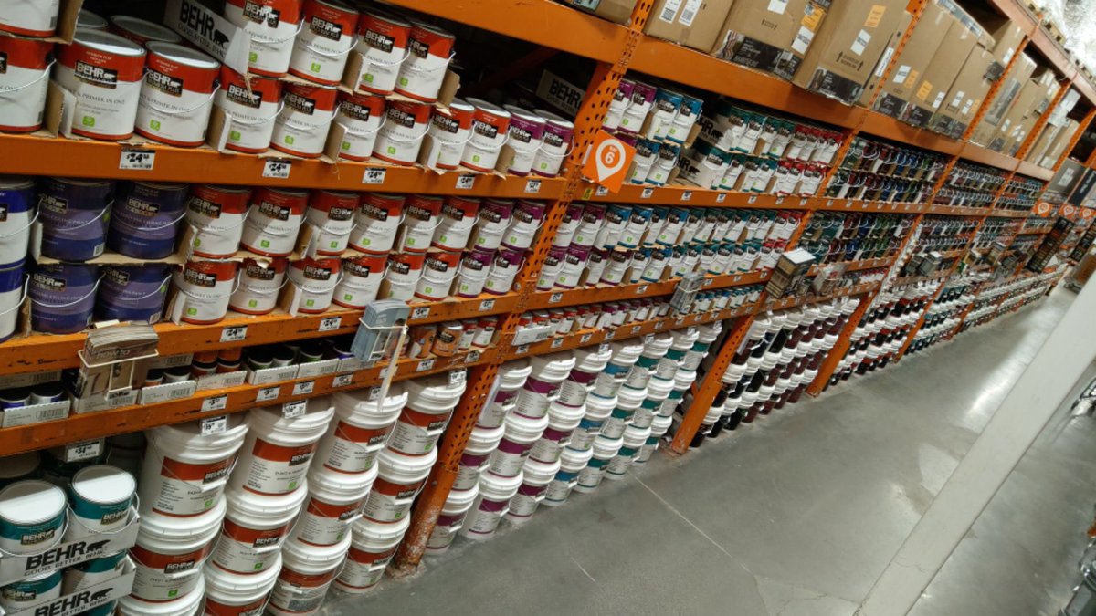 michell64062750's tweet photo. Way to go Sean and paint keeping up the standers at Hillsdale Home Depot https://t.co/3amvQjNb4C