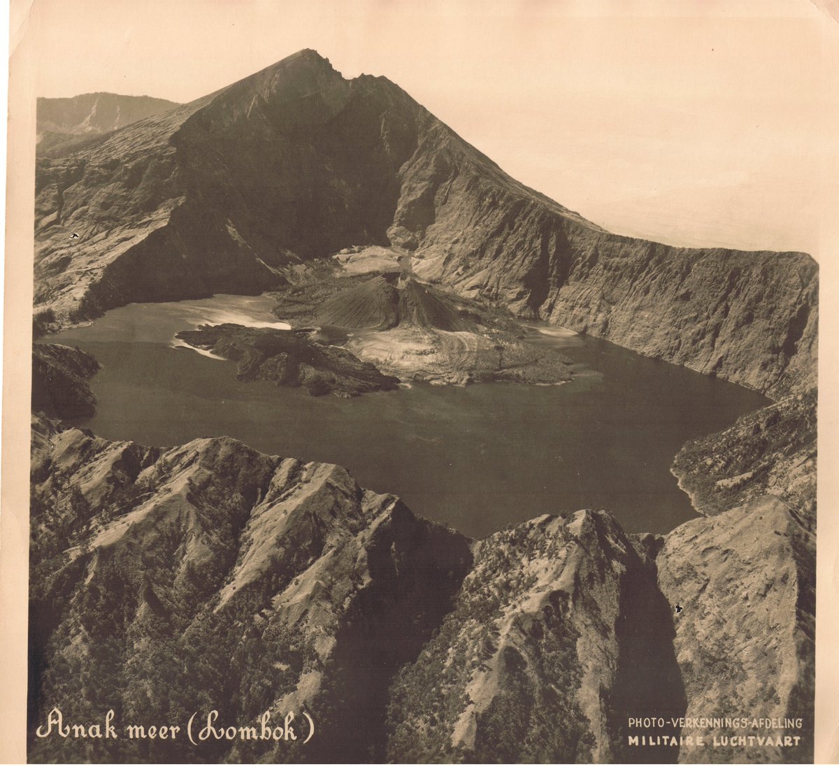 The Anak Krakatau eruption has reminded me of some old photos my dad took back in the early 1940's while stationed in (what was then) the Dutch East Indies, including one of the aforementioned volcano.