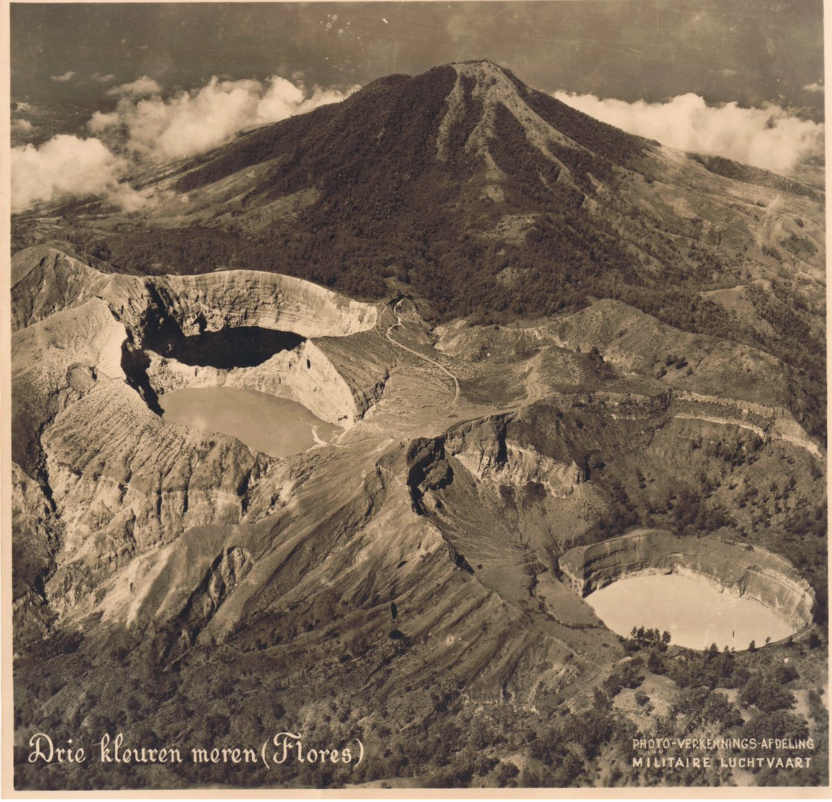 The Anak Krakatau eruption has reminded me of some old photos my dad took back in the early 1940's while stationed in (what was then) the Dutch East Indies, including one of the aforementioned volcano.
