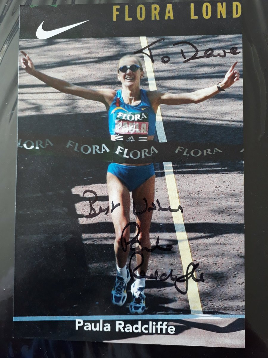 I wrote so many letters that year that I don't remember what I said but I obviously loved  @GaryLineker style in the late noughties.  @paulajradcliffe will always be my hero so I still have this on display in the house.