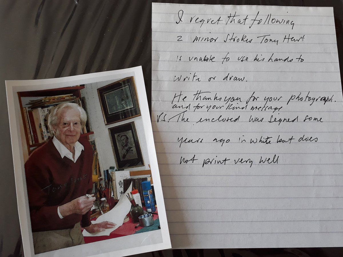 A couple of legends here. The Tony Hart letter made me cry but looking back I'm really glad I was able to sent my appreciation to him. Bruce is surely everyone's idea of a true entertainer.