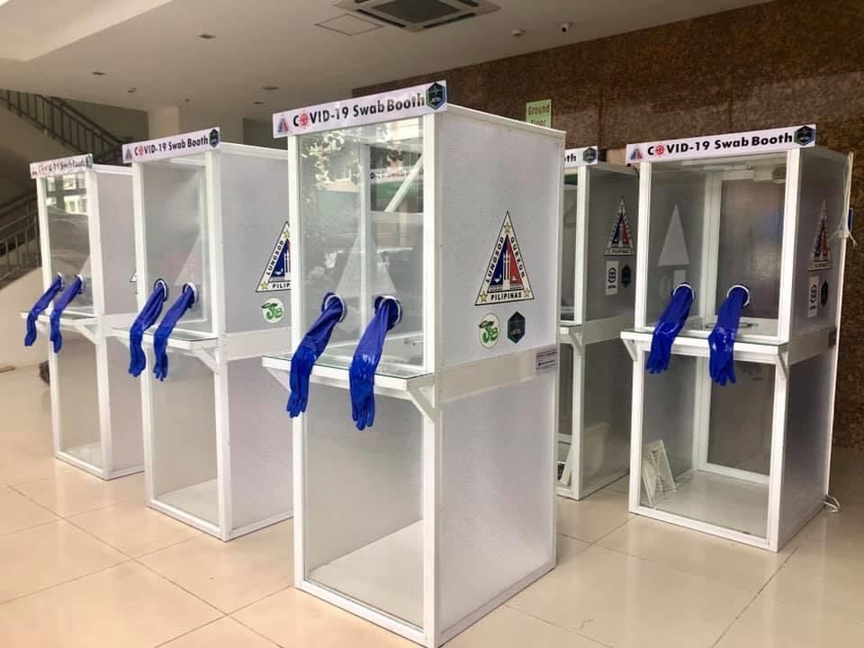 MapuaUnivCEGE's tweet photo. SWAB TEST BOOTH UPDATE:
USHER Technologies and QC Government producing several swab test booths for deployment in an effort to test more individuals and provide additional protection to our frontliners. https://t.co/tzldPUEBF0