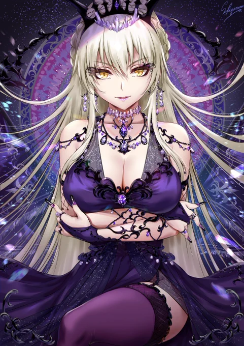 Dark Queen of the Great Britain
アルトリア・ペンドラゴン・オルタ
#FGO #FateGO 