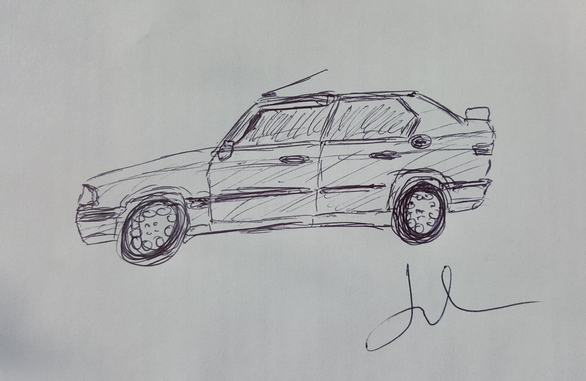motoringguruUK's tweet photo. @ThePollitt @Popbangcolour #fiveminutedoodle https://t.co/MTRKkRqTQI