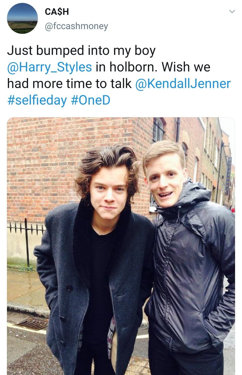 11 April 2014: A fan meet both Kendall and Harry.