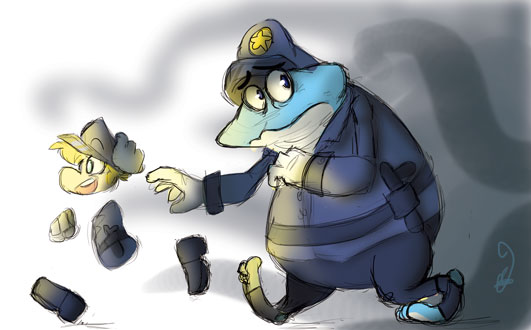 Another  #Rayman AU I'm going over on tumblr, Mafia.based in the 1940s, Ray's a cop and Nightmares are the Gangsters.I've got some sketches of the everyday life, and some Rayly and other extras in the thread below. #Betillathenymph  #Lythefairy  #Globox  #Rayman_Murfy