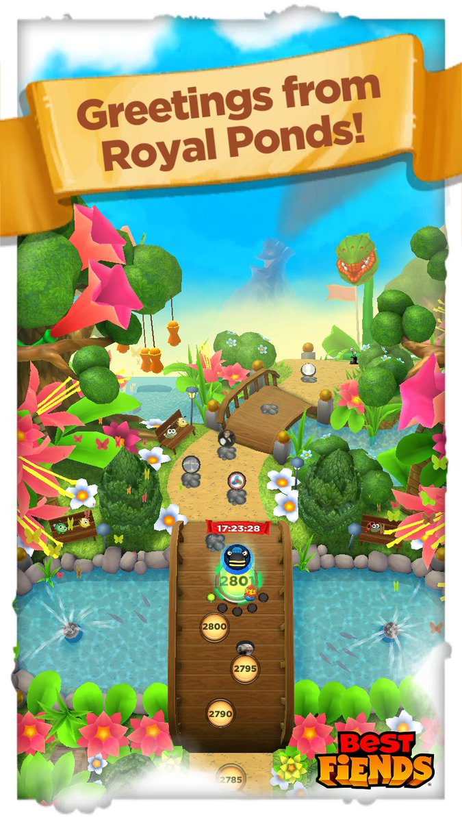 anafartas's tweet photo. Gate Opened! Bring on the Royal Ponds in #BestFiends - Download FREE - https://t.co/GooineALCU via @bestfiends https://t.co/4JJgxXIhTU