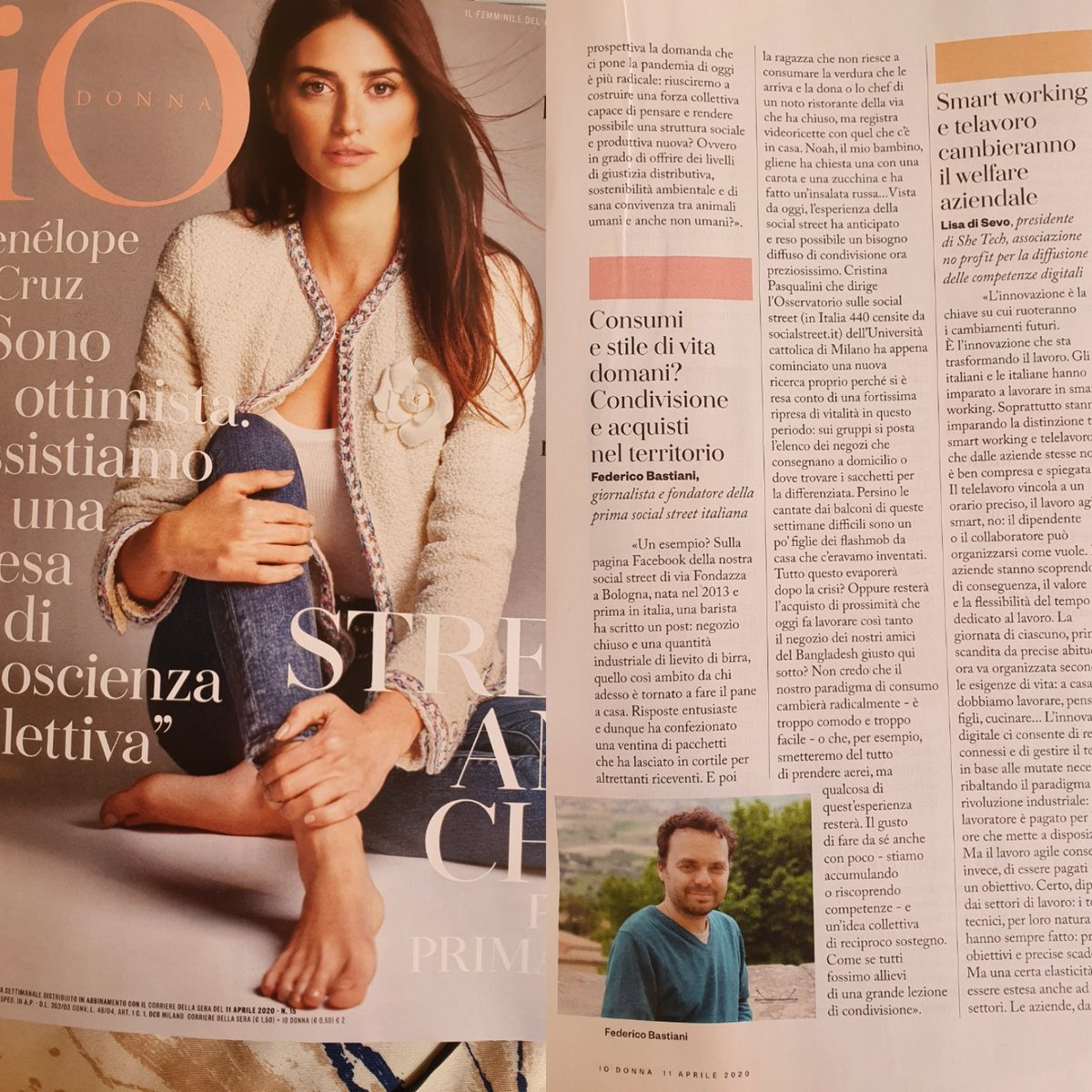 Quali lezioni per il futuro ci sta dando il presente? Ne parlo su <a href="/IOdonna/">iodonna</a>, inserto del Corriere della Sera di questa settimana #COVID2019
