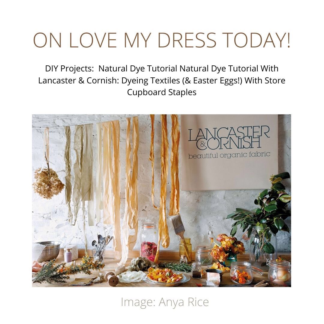 LandCornish's tweet photo. @LoveMyDressBlog Natural dye inspiration for #brides #naturaldye #eastercraft #easter https://t.co/NIVz9QsRzV