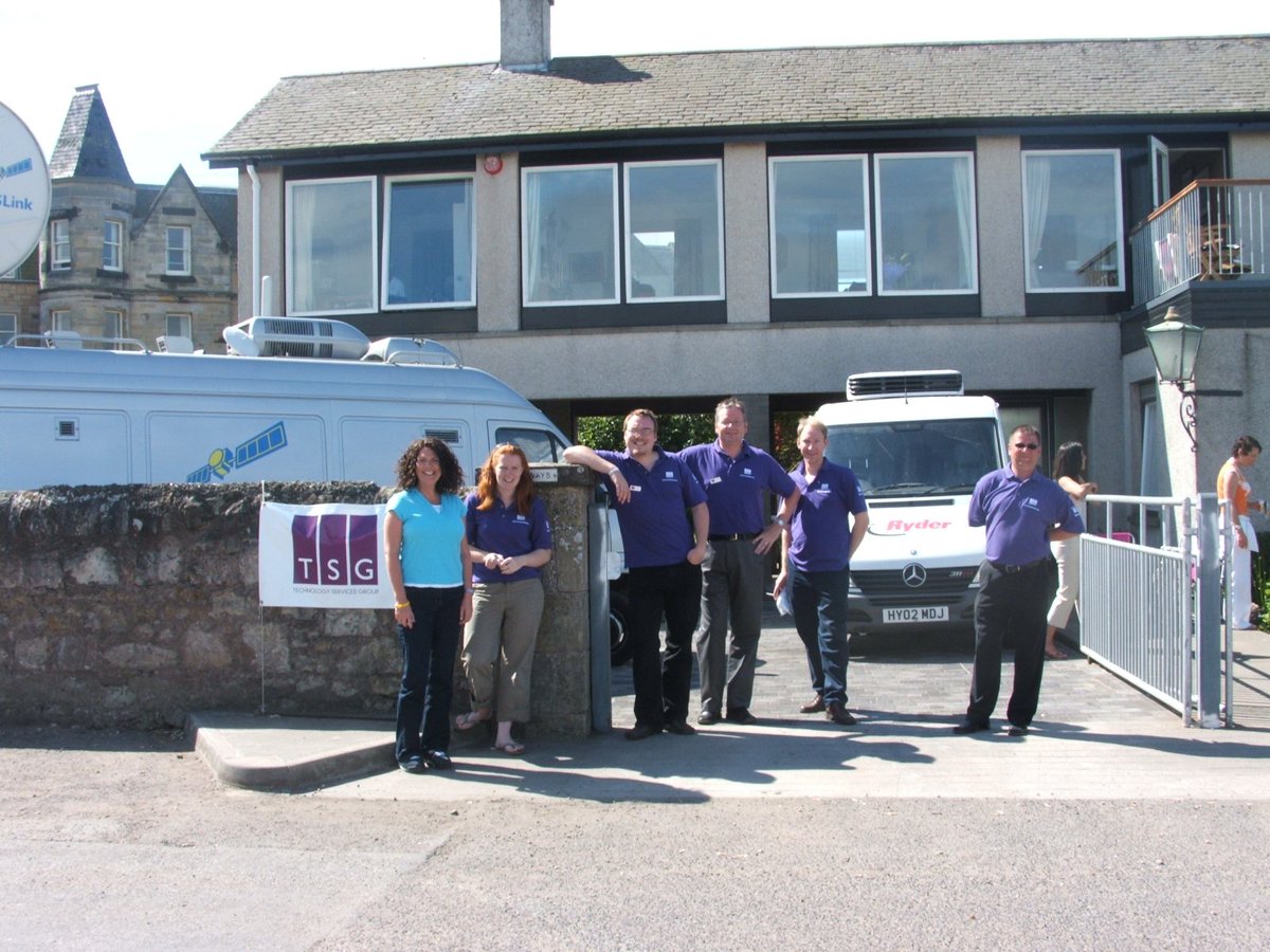 12 years ago today at St Andrews!