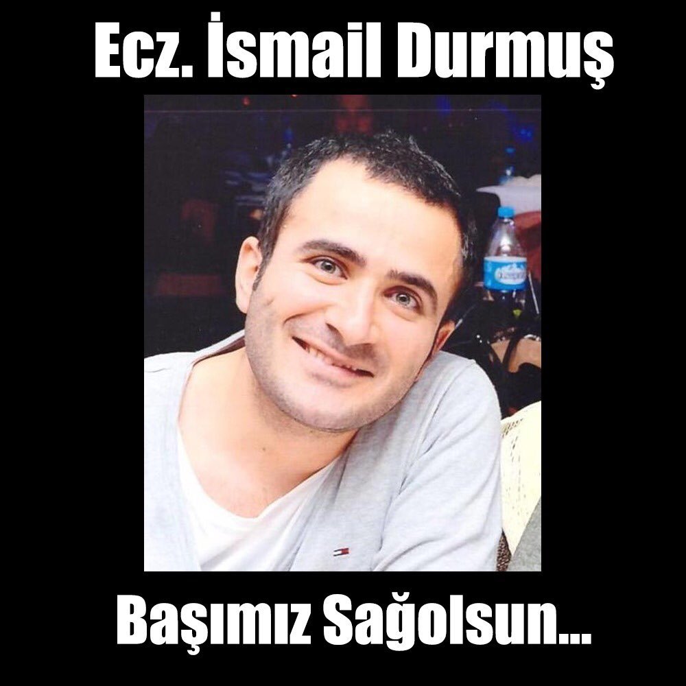 35 yaşında gencecik hiç bir kronik hastalığı yok. Bakanın saydığı bi milyon küsür sağlık çalışanının içinde adı yok! Halkın gözünde değeri zaten yok! Ama görevinin başında kaptığı covidden “kaybedilenler listesinde” adı var!     #Eczismaildurmuş