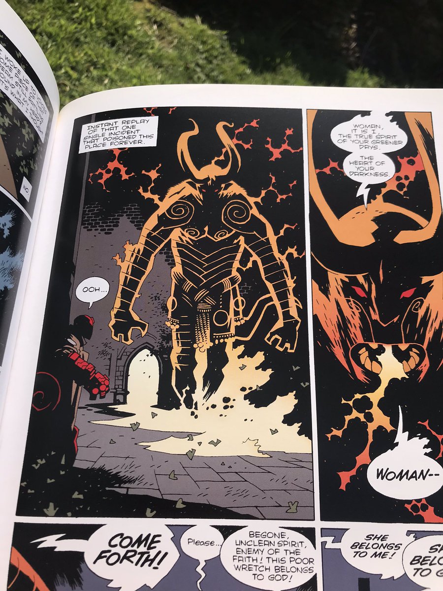 The Chained Coffin is some peak level Hellboy!! It deftly mixes the one-‘n-done stories (that I usually favour), with the stories that move forward the mythos and the central story. Dear god, I do love Hellboy. I probably enjoy few comics more.