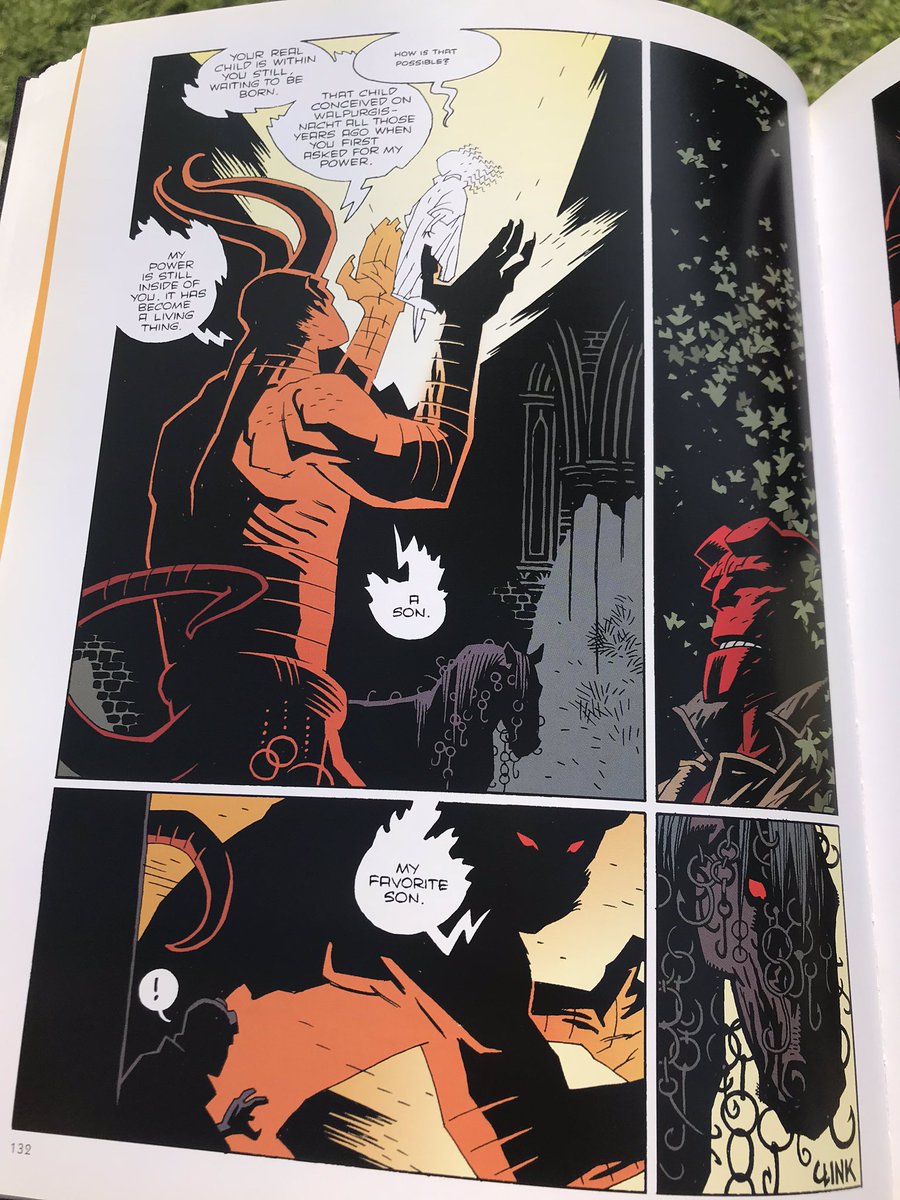 The Chained Coffin is some peak level Hellboy!! It deftly mixes the one-‘n-done stories (that I usually favour), with the stories that move forward the mythos and the central story. Dear god, I do love Hellboy. I probably enjoy few comics more.