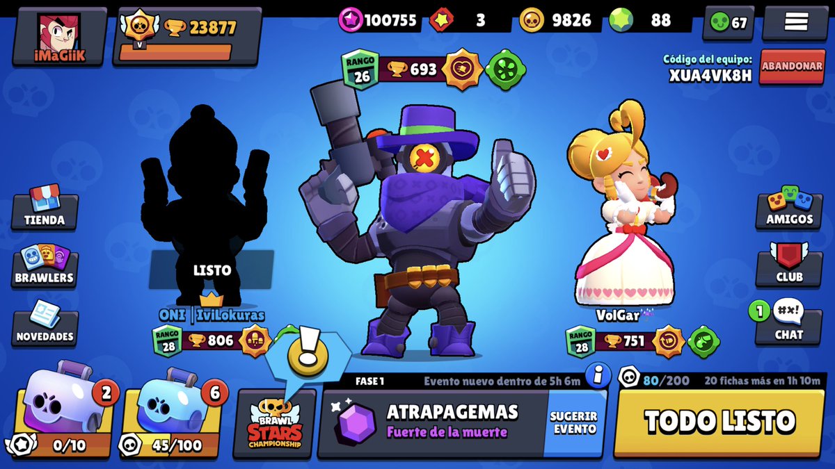 Soy el unico que de bugean asi los brawlers? hasta en partida