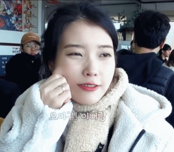 ;Jieun's soft and fluffy cheeks-the most devastating thread 