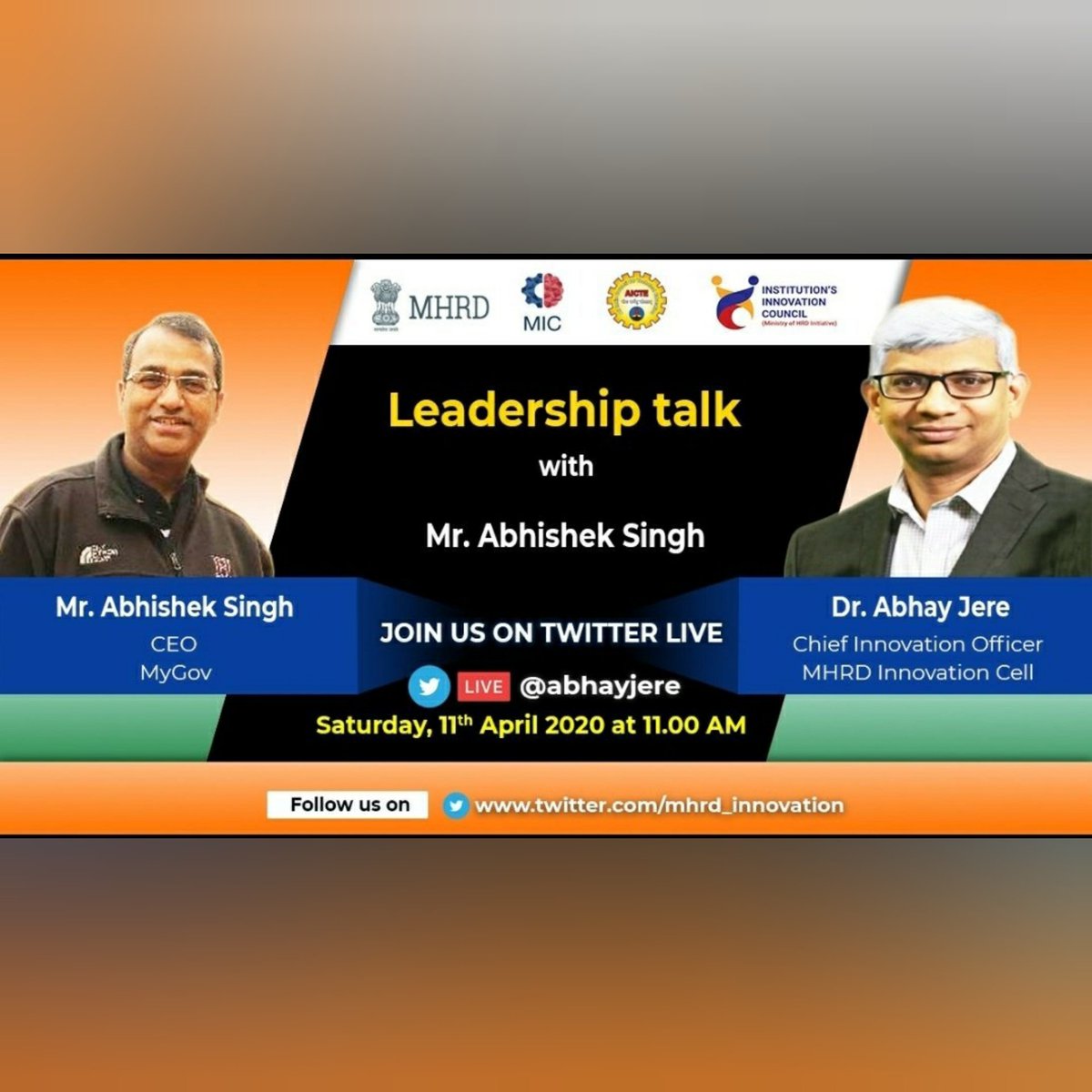 CseSkct's tweet photo. @abhayjere  @mhrd_innovation @AICTE_INDIA 
Faculty members and students of Department of CSE, Sri Krishna College of Technology attended a Twitter Live session on Leadership Talk with Mr.Abhishek Singh ,CEO Mygov and Dr Abhay Jere , Cheif Innovation officer, MHRD Innovation Cell https://t.co/jxHB7SJmTz