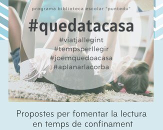 📚 Propostes per fomentar la lectura en temps de confinament 

🔗 serveiseducatius.xtec.cat/baixllobregat5…

👩🏻‍💻🏫🧑🏽‍💻
#CentresEducatiusEnLínia
#JoAprencACasa