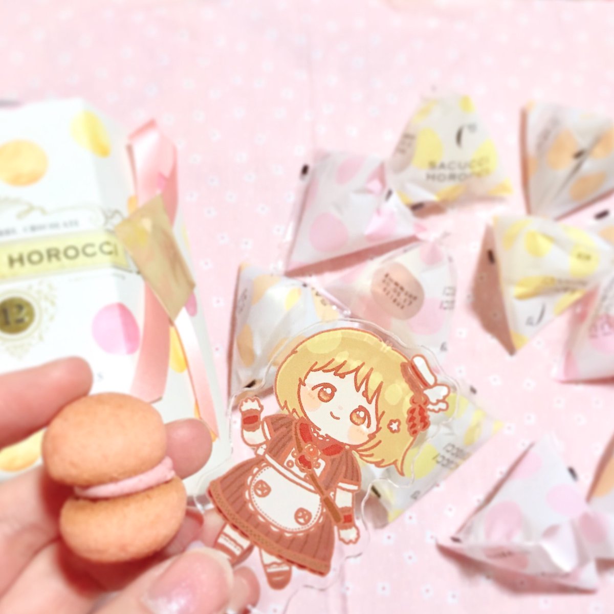 もらったお菓子めちゃかわい〜 