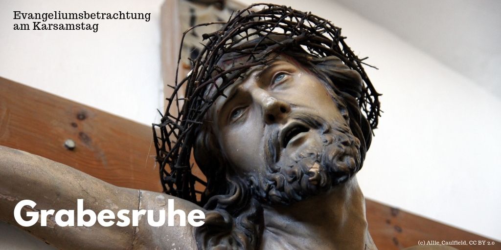 RegnumChristiDe's tweet photo. Herr, erlöse alles, was in uns tot ist oder abzusterben droht.

In der dunkelsten Finsternis, die von Menschen oder Umständen verursacht sein mag, werde ich die Hoffnung auf Christus nicht aufgeben.

Evangeliumsbetrachtung am #Karsamtag 👉 https://t.co/c0rHZnnvUh 

#RCConnected https://t.co/IF8PJa9pbK