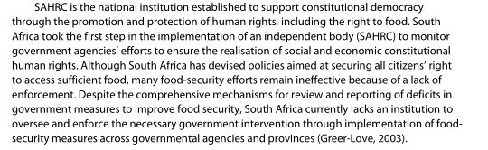 Some interesting passage on the legislation on food/Food laws: