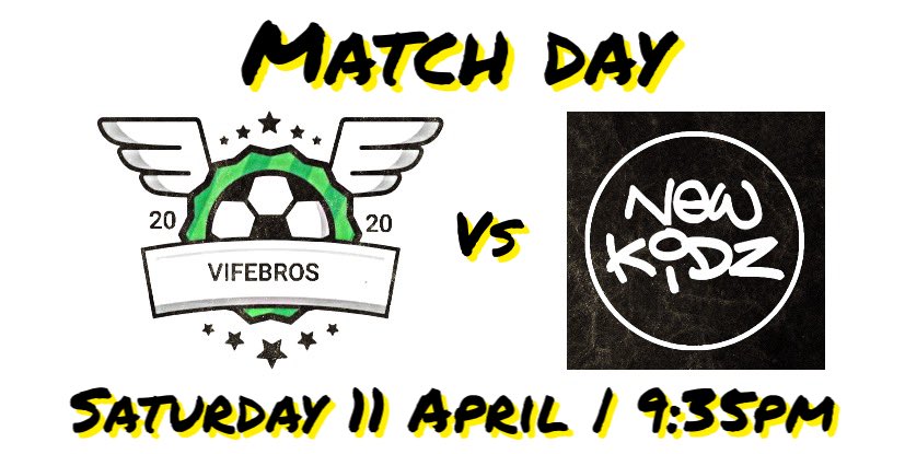 VIFEBROS's tweet photo. MATCHDAY⚽️|| @ScotlandVPG 
Tonight we have two fixtures:

1st : Vs @xNewKidz 
2nd Vs @fairydeanrovers 

Best of luck to both teams. See you tonight and stay tuned for our Lineup for tonight’s games and then later on our results🇪🇸

#VPG #Scotland #ProClubs #Fixtures https://t.co/pZ3EivDGkL