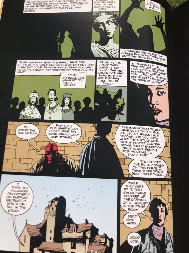 Another magnificent story. Mignola adds a bit more detecting/ investigating here, and Kate gets some wonderful face-time.