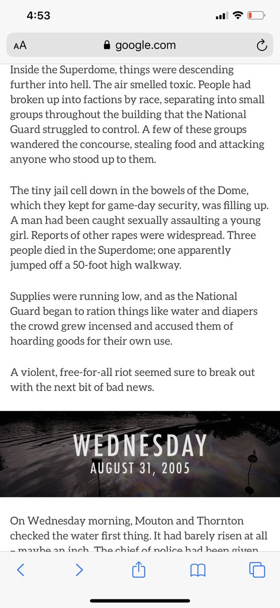 When people think of Louisiana during  #coronavirus and think about prioritizing us, I fear they think only of this-unsubstantiated rape reporting during a time of unthinkable horror.