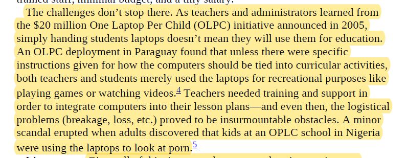 You want to replace books with laptops? You might be doing more harm that good unless you have these contingent issues covered in advance.  #edtech  #edtechknow  #Broussard