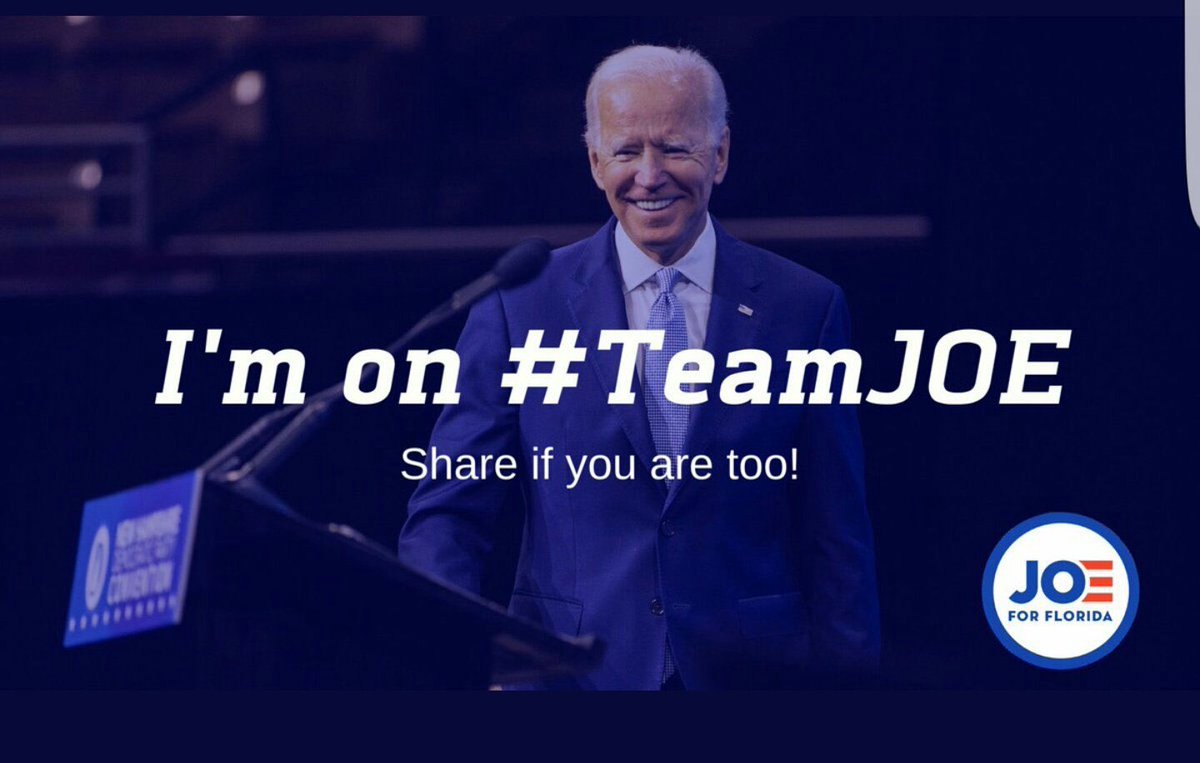   #ElectJoeBiden   #VoteForBiden   #VoteBluetoRemoveTrump  @DyanePalonis  @SCOTT76809950  @SingleMaltz  @buckeyes2018  @LadyoftheLakes @charliegGGongit  @_MissMelody  @EndOtheTimez  @Catherine726  @KLMResist  @JulianneBrother  @FidelisToJusti1  @SKVL75