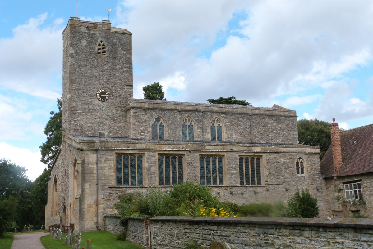 Deerhurst Priory always a bit obsessed with the pre-Conquest building: like Anglo-Saxon buildings are the only proper buildings! If you've ever been though you'll know it's a pain that the cloister to the S and behind the apse to the E are all private land (Dissolution woes)