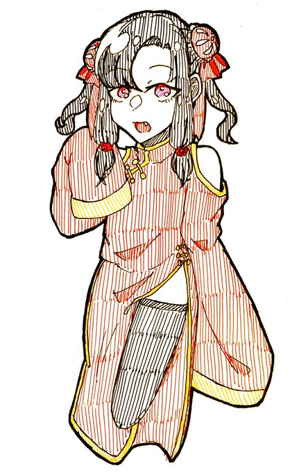 チャイナ服のtwitterイラスト検索結果