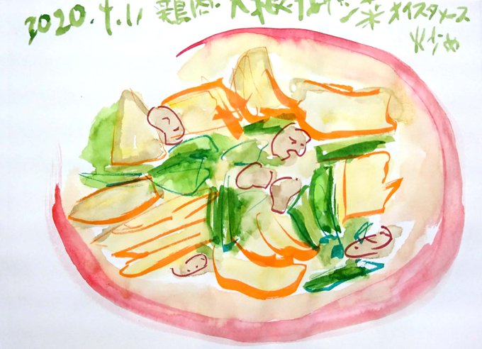 チンゲン菜のtwitterイラスト検索結果