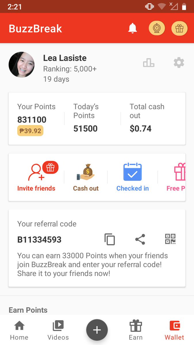 LasisteLea's tweet photo. Join us at Buzzbreak
 Use my referral code:B11334593

Super easy, read news and watch videos. You will earn money. 
Cash out: G-cash

If you have questions just pm me. https://t.co/3DacjSYHV7