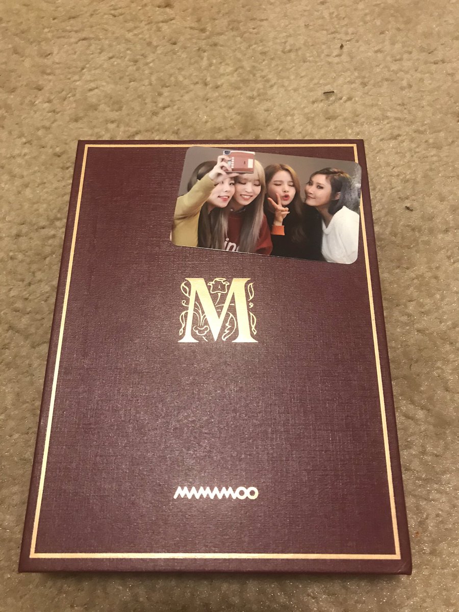 brooke___powers's tweet photo. Mamamoo Memory Giveaway
I will be giving away a copy of Memory photocard included. It has a little damage it came with but is pictured. If you would like to enter just retweet. This is worldwide. This will end next Saturday the 18th at 12 pm EST. Good luck 🍀 #MAMAMOO https://t.co/5UDl6mYCA1