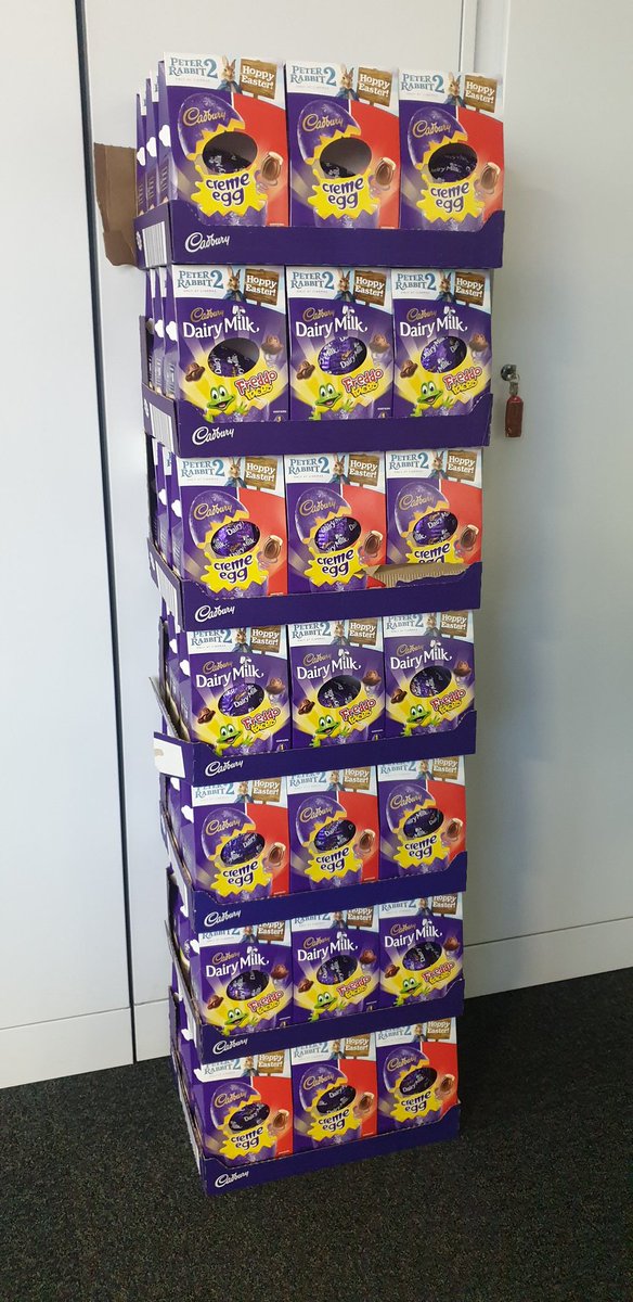 HantsFireDogs's tweet photo. Big thank you to @Morrisons Totton store for donating a selection of Easter Eggs to @Hants_fire 🚒🐰

Unfortunately, the dogs can't enjoy the chocolate but I'm sure the handlers and rest of the service will. 

#StayHomeSaveLives #KeyWorkers #HantsFireDogs https://t.co/CZkuWWEwaa