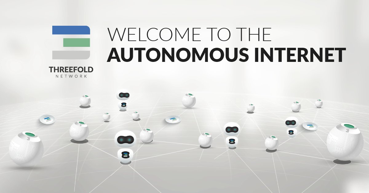 Threefoldtech's tweet photo. Why Autonomous IT?
To our knowledge, we are the first to deliver a truly autonomous IT solution, one which builds upon blockchain and solves the complex challenges of centralized IT simultaneously. #ThreeFoldTech #AutonomousIT Read more: "https://t.co/wA1KwUGOfI" https://t.co/Id6Yp5lFmc