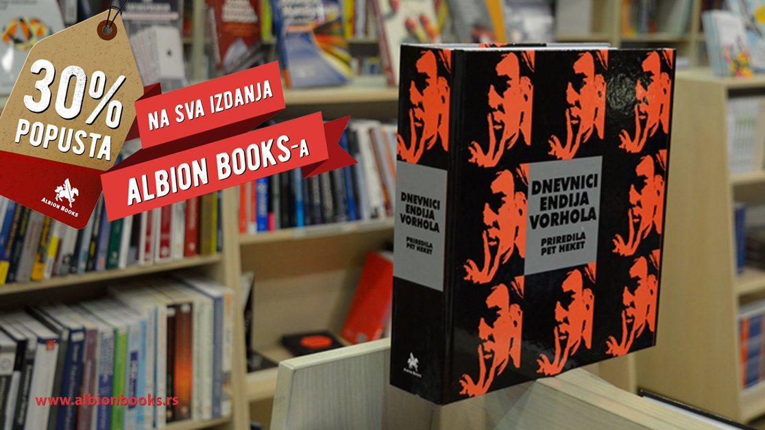 AlbionBooks's tweet photo. Dnevnici Endija Vorhola ne samo da nam pružaju uvid u privatni i javni život kontroverznog umetnika već nam portretišu markantne persone, kao što su Lu Rid, Peti Smit, Frenk Sinatra, Joko Ono, Džeki Kenedi, Salvador Dali i drugi.
⬇️Poručite 🛒 online: https://t.co/Tpf9RLsKdD https://t.co/AAkU34E6Eu