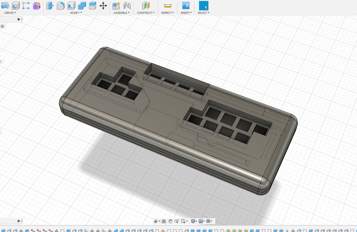 Je peux pas le faire en bois donc j& #39;occupe le confinement à prototyper un prochain modèle en impression 3d. C& #39;est aussi l& #39;occase de voir ce que je peux tirer du dépôt de fil : en route pour mechanical switches city-et comment j& #39;essaie de rendre propre une sortie d& #39;imprimante 3d