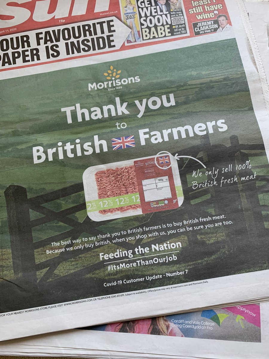 Well done @Morrisons 👏🏻👏🏻👏🏻 #backbritish #britishfarming