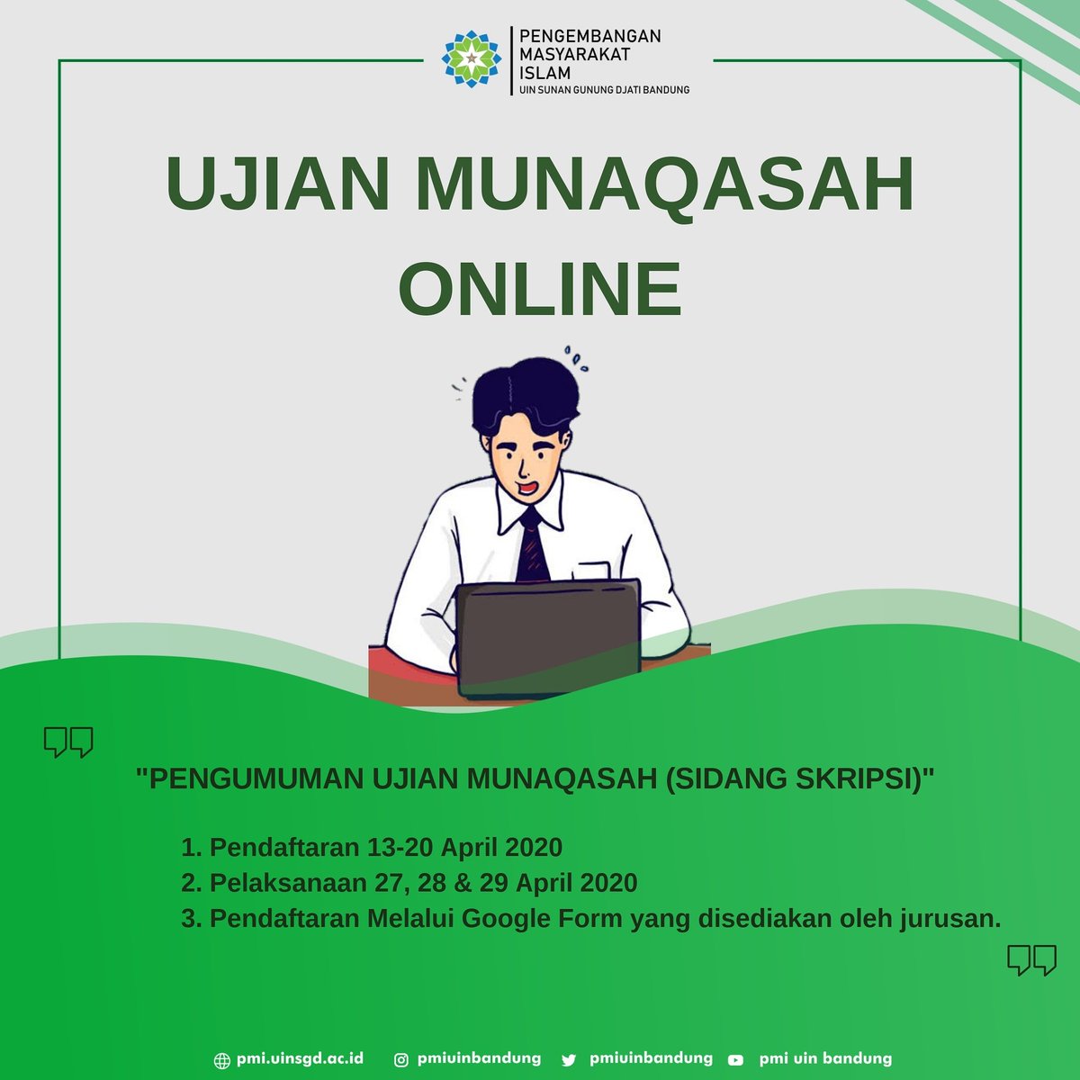 Pengembangan Masyarakat Islam Uin Bandung Pmiuinbandung Twitter