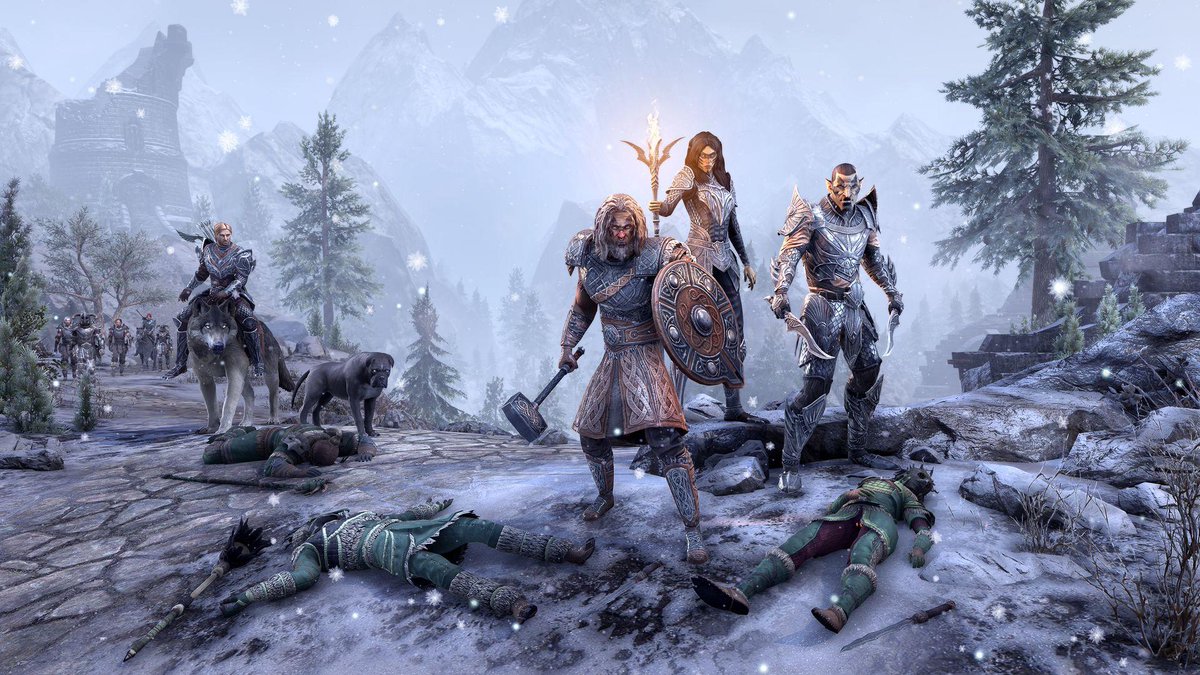 TESOnline's tweet photo. Enjoying the free play week? Pick up #ESO on sale while there’s still time left. Both Elsweyr and the base game are on sale for just a few more days. https://t.co/ap4C9hG95z https://t.co/HOPrBrsIdI